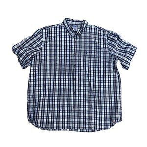 Vintage CARHARTT Button Up Shirt 3XL Men's Plaid Relaxed Fit Long Sleeve Top​